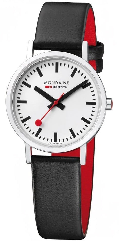 Mondaine Classic Vegan Grape Leather Watch C W1