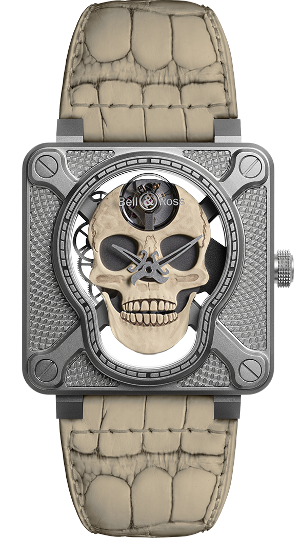 Bell and ross skull watch shop