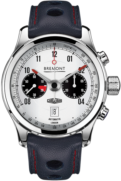 Bremont Watch Jaguar E Type MKII White BJ II WH R C W Sellors Luxury Watches