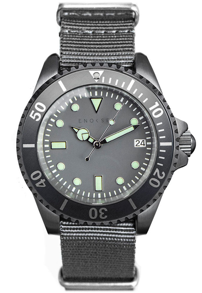 Enoksen Watch Dive E02 D Mechanical Divers E02 D C W Sellors Luxury Watches