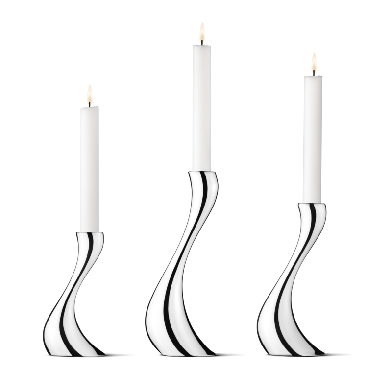 Set of three candle holders discount