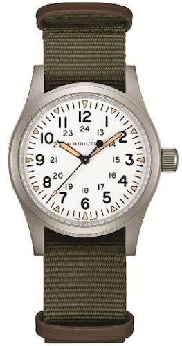 Hamilton Khaki Field Mechanical H69439411 C W Sellors Fine Jewellery