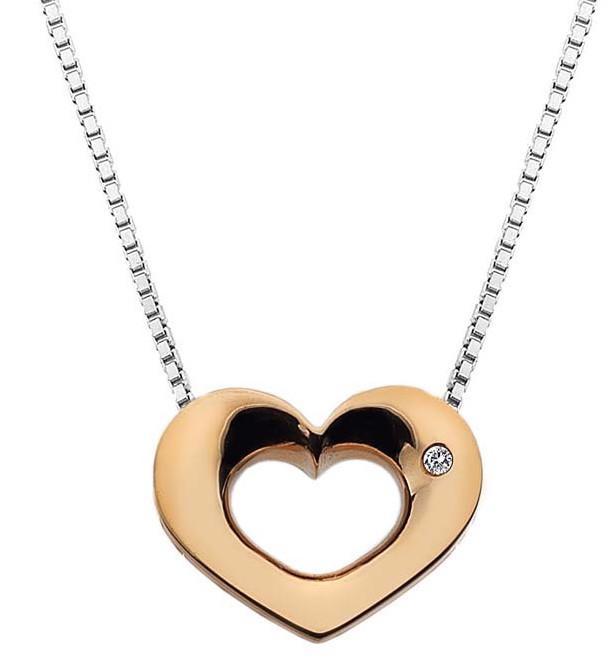 Hot diamonds love heart necklace new arrivals