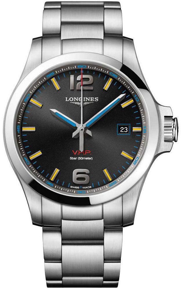 Longines Watch Conquest VHP Gold Coast Commonwealth Games 2018 C W Sellors Luxury Watches