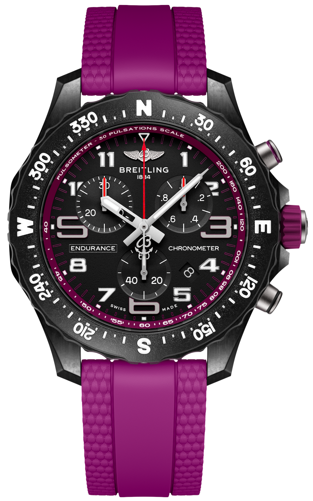 Breitling Professional Endurance Pro 38 Purple X83310F61B1S1 C W Sellors Fine Jewellery