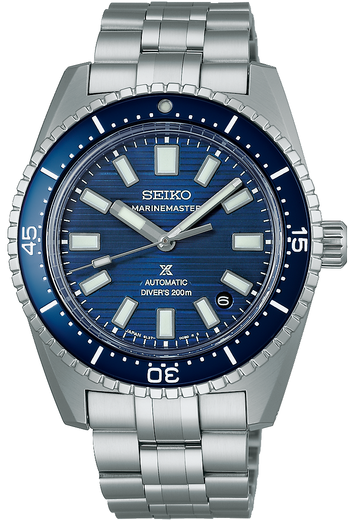 Seiko Prospex Blue Water Navy Marinemaster 1965 Re interpretation