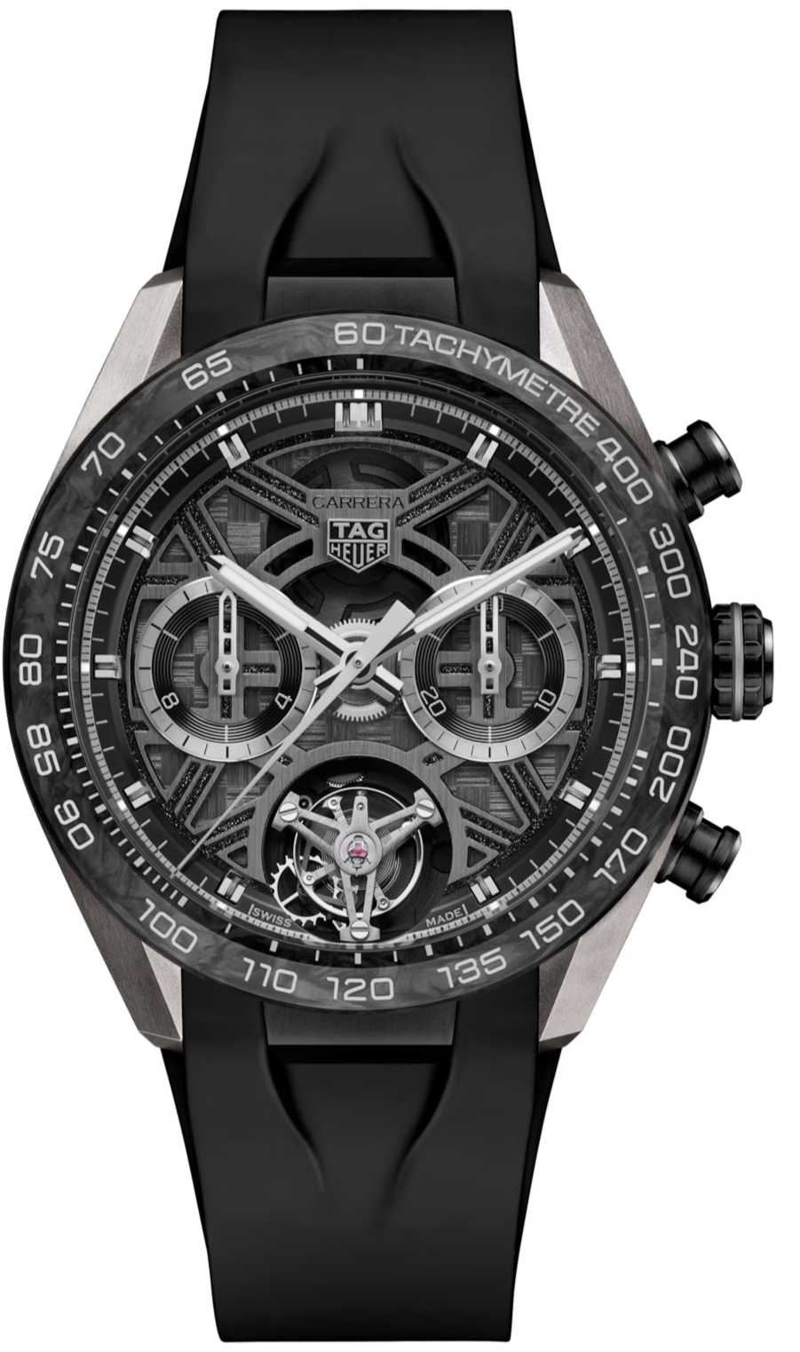 TAG Heuer Carrera Chronograph Tourbillon Extreme Sport CBU5080.FT6272 C W Sellors Fine Jewellery