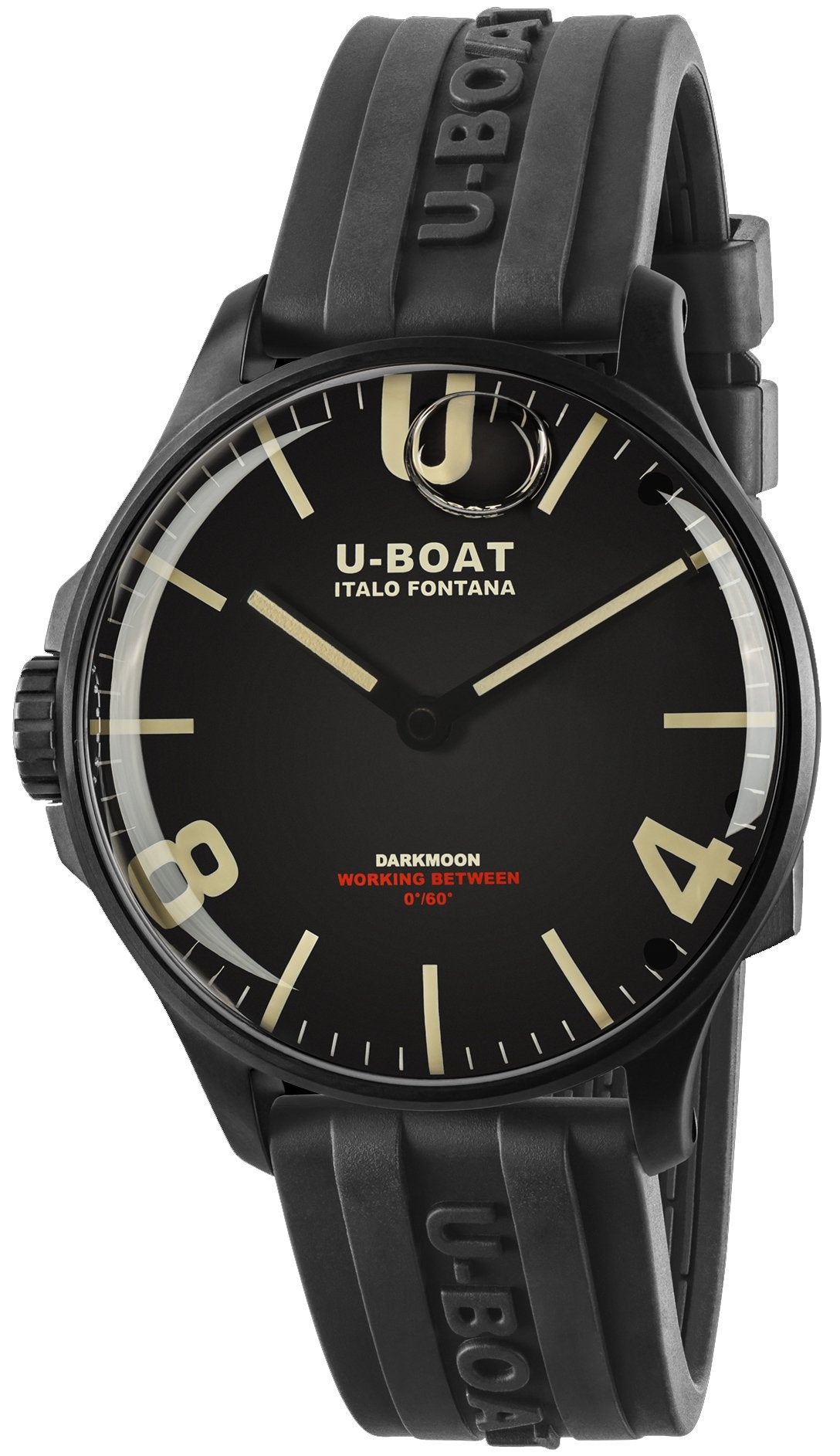 U-Boat Darkmoon 44 Black PVD Watch 8464/D C W Sellors Luxury Watches