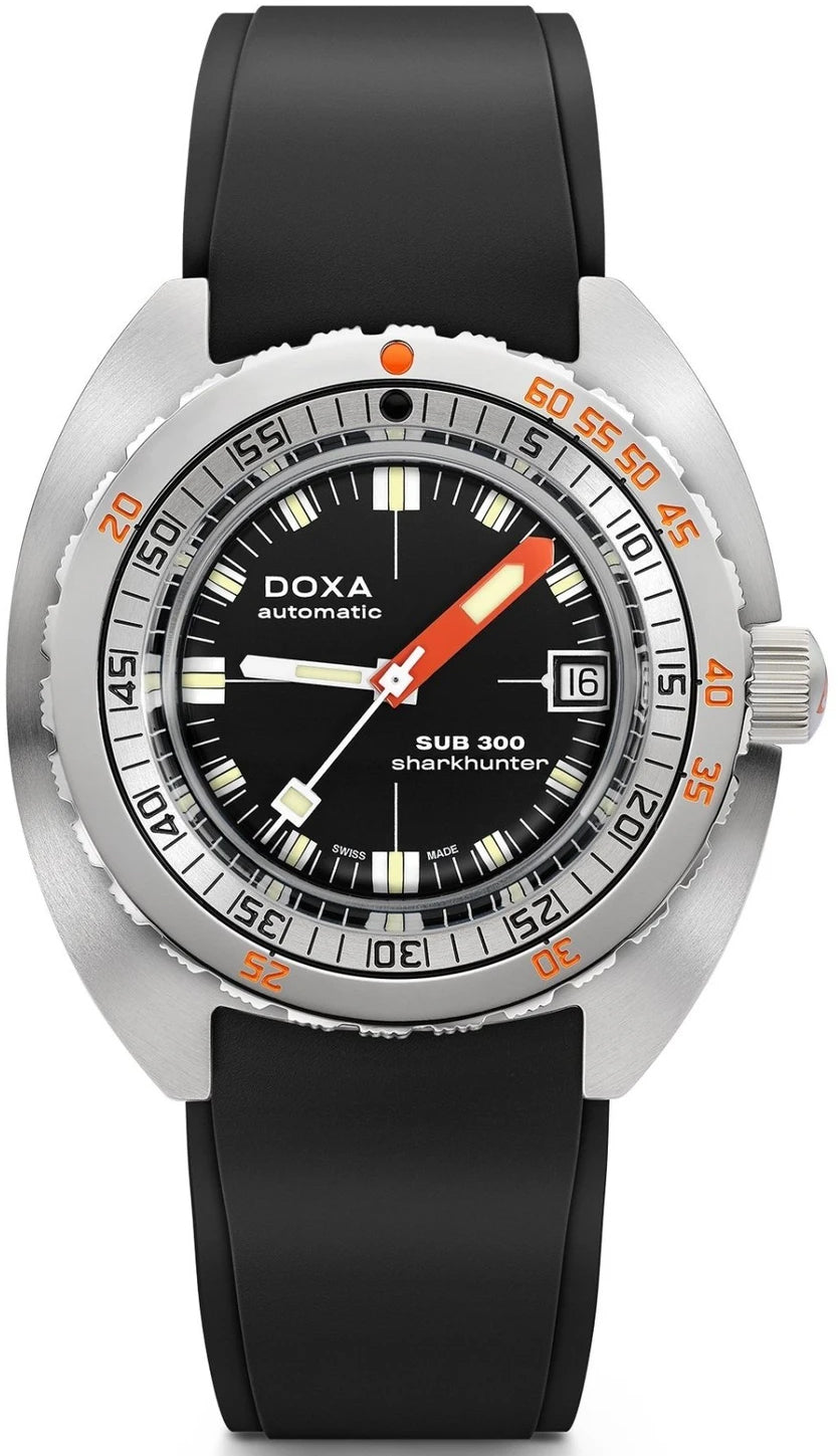 Doxa SUB 300 COSC Sharkhunter Rubber Watch C W