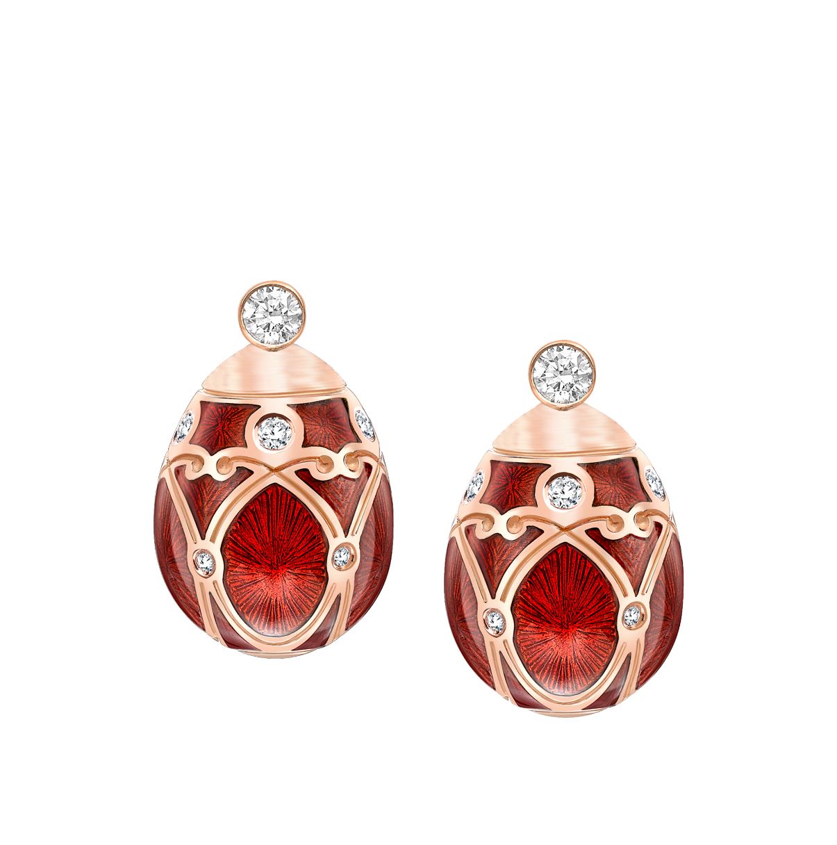 Red sapphire earrings deals