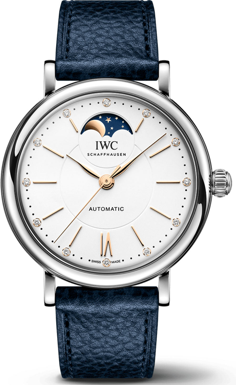 IWC Portofino Automatic Moon Phase 37 Watch IW459601 C W Sellors