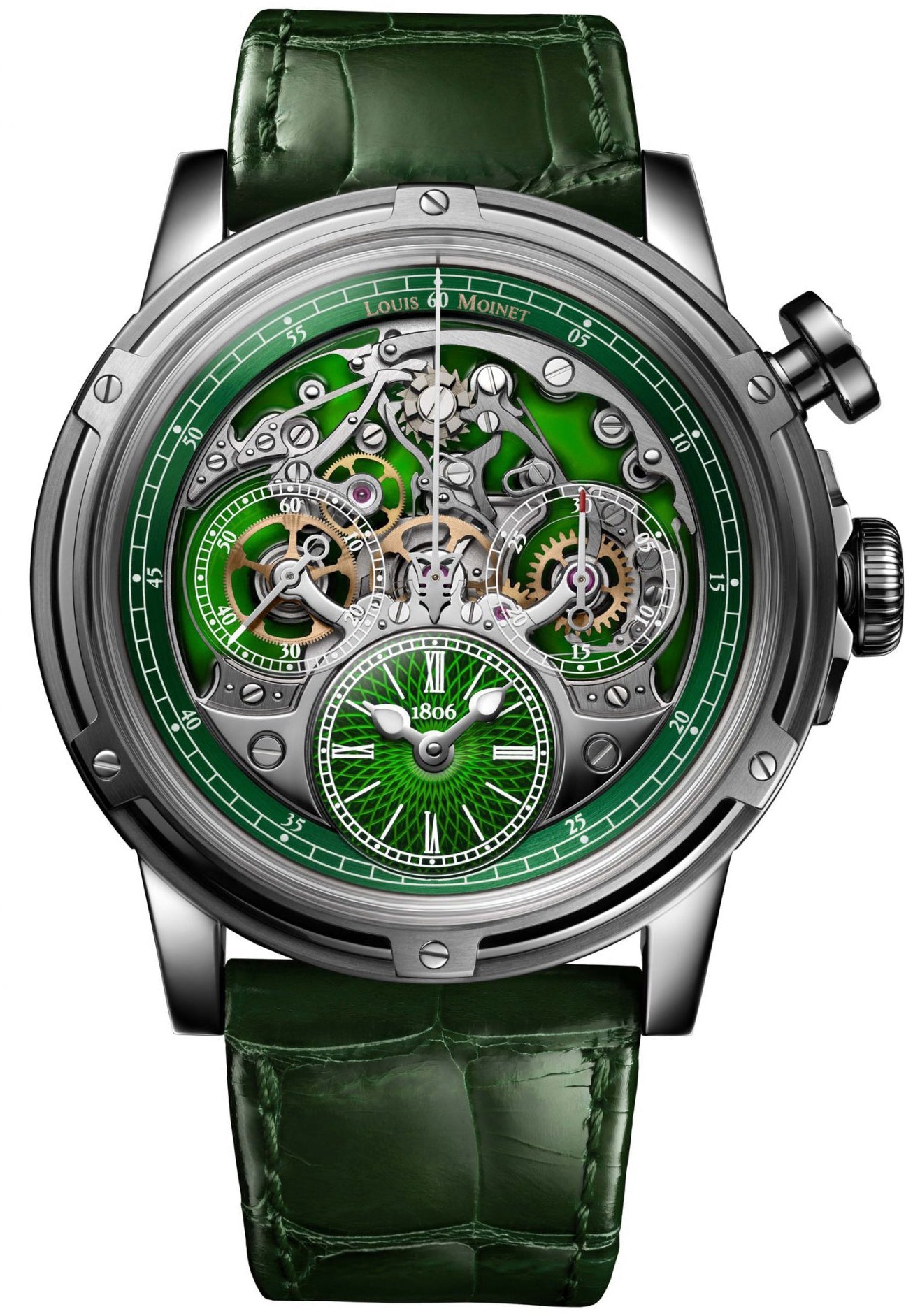 Louis Moinet MemOris Superlight Green Limited Edition Watch LM