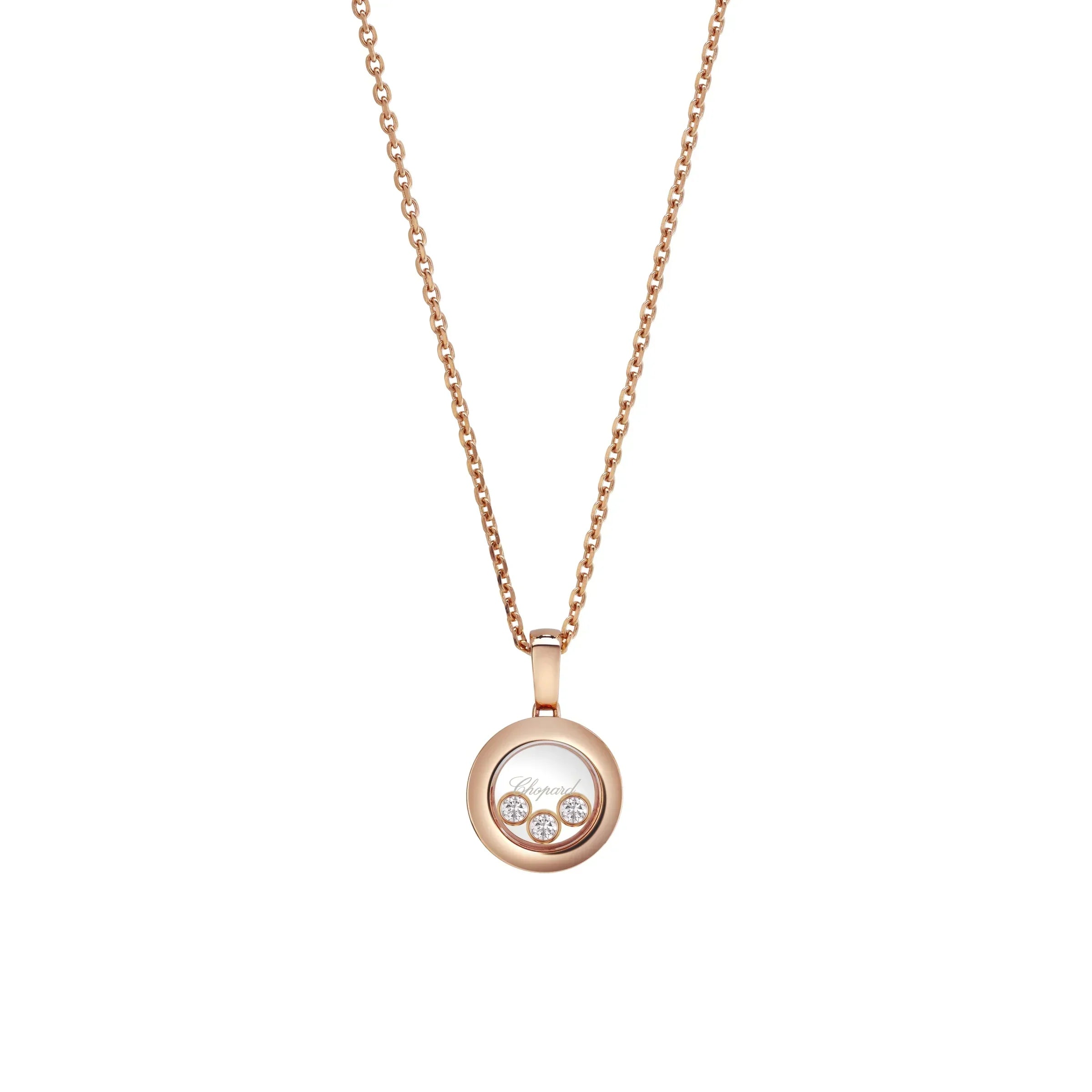 Chopard floating diamond pendant hotsell