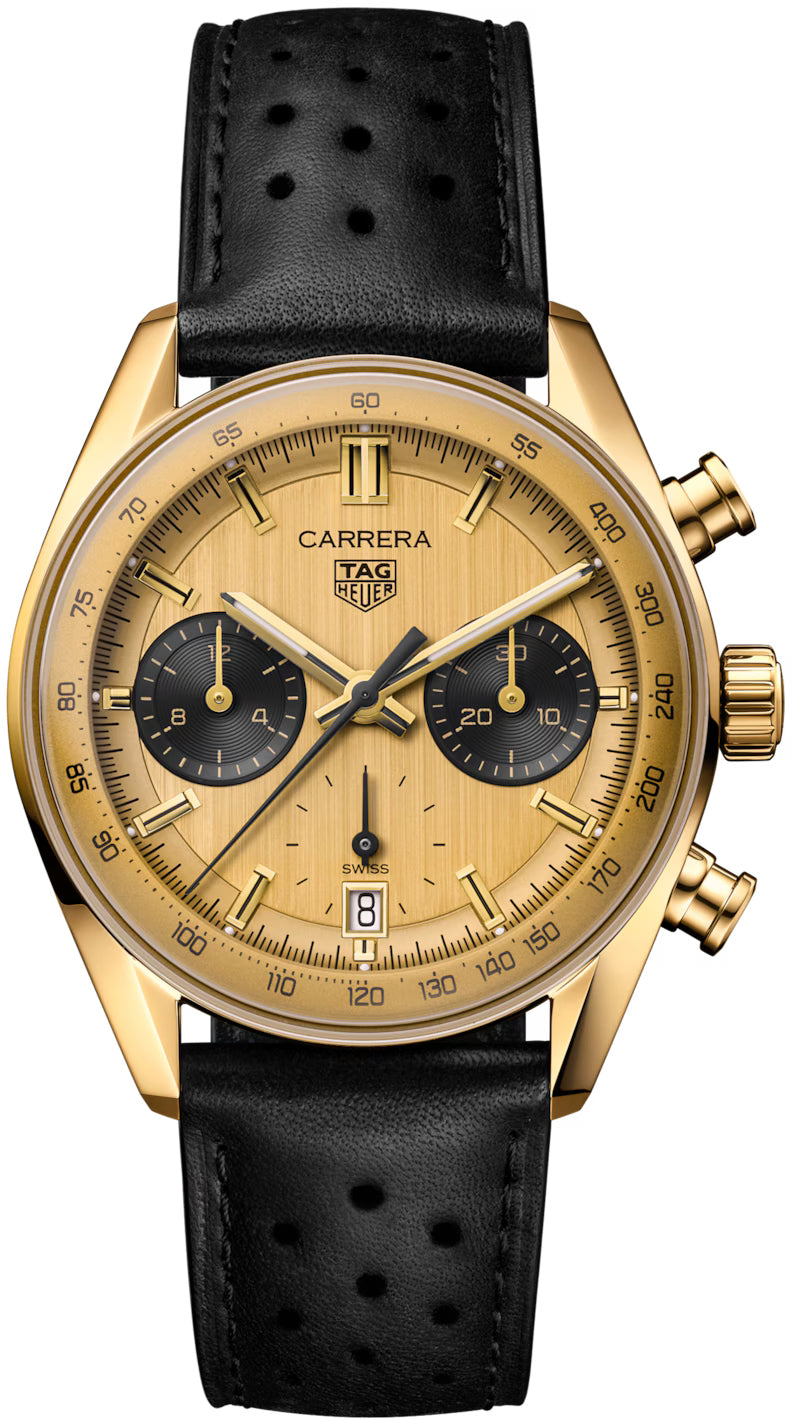 TAG Heuer Carrera Chronograph Gold Watch C W