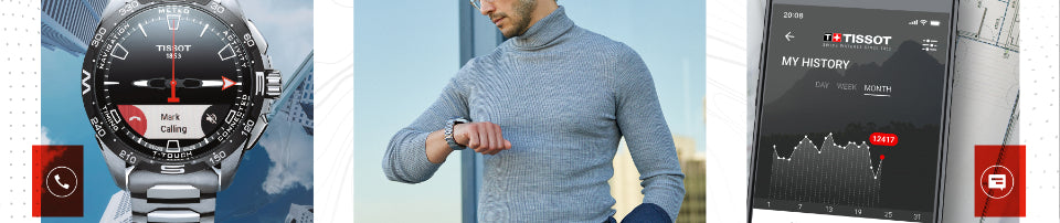 Tissot Smartwatches banner
