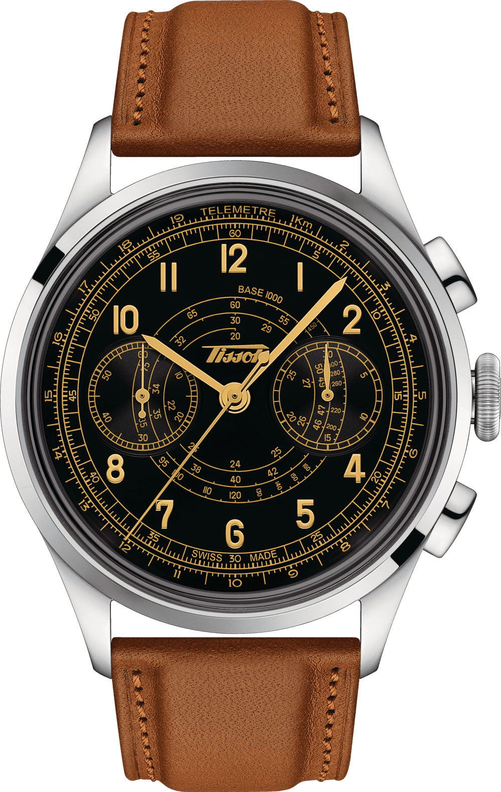 Tissot Heritage Telemeter T1424621605200 C W Sellors Fine Jewellery
