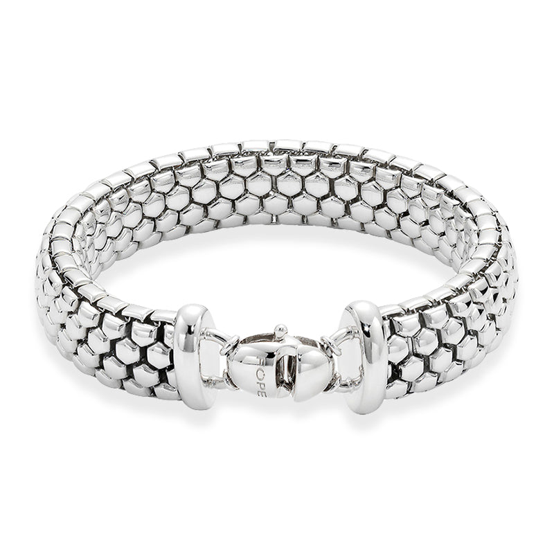 Fope Silverfope Bee Sterling Silver Bracelet 265AGB C W Sellors Fine Jewellery
