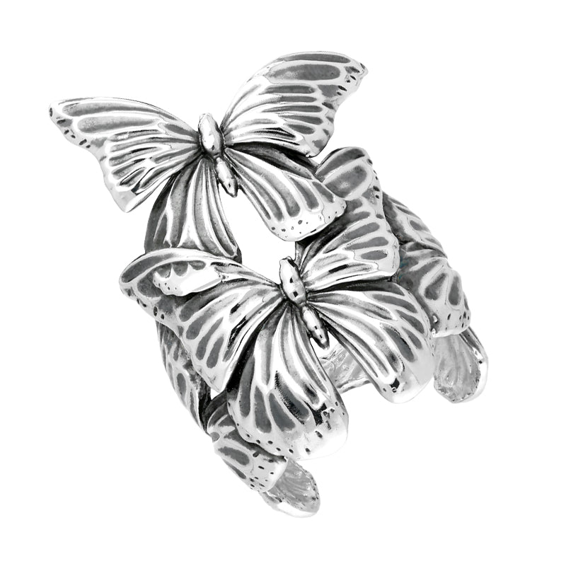 Georg Jensen Askill Sterling Silver Butterfly Ring
