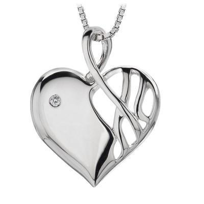 Hot diamonds love heart necklace new arrivals