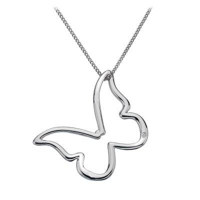 Hot diamonds butterfly necklace hotsell