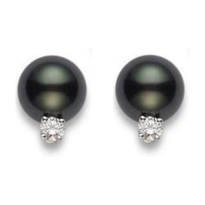 Mikimoto black outlet pearl