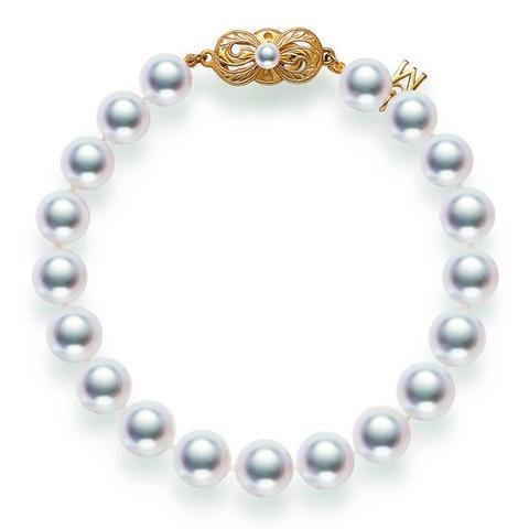 Mikimoto akoya on sale pearl bracelet