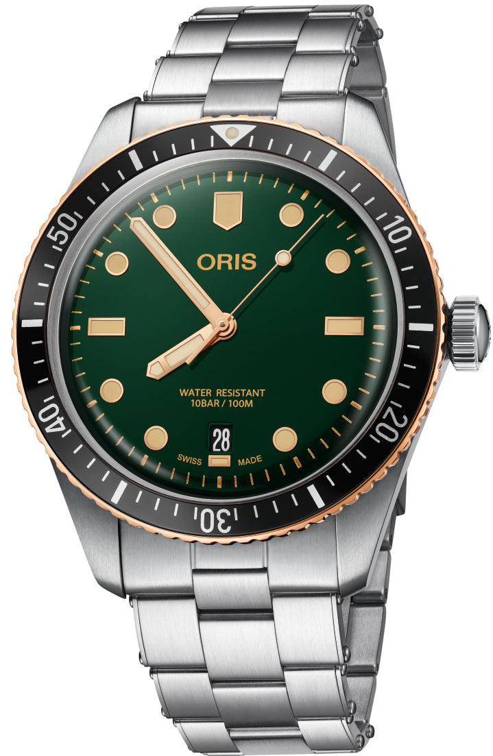 Oris Watch Divers Sixty Five Oceanic Green