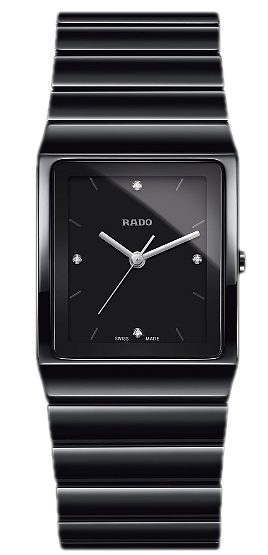 Rado Watch Ceramica Black L D R21700702 C W Sellors Luxury Watches