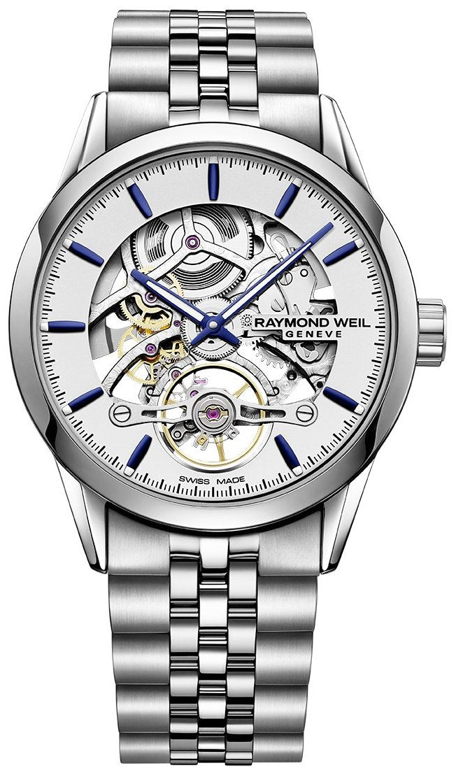 レイモンドウィル フリーランサー スケルトン 2785-ST-65001 Raymond Weil Freelancer Automatic Winding Men's Watch 2785