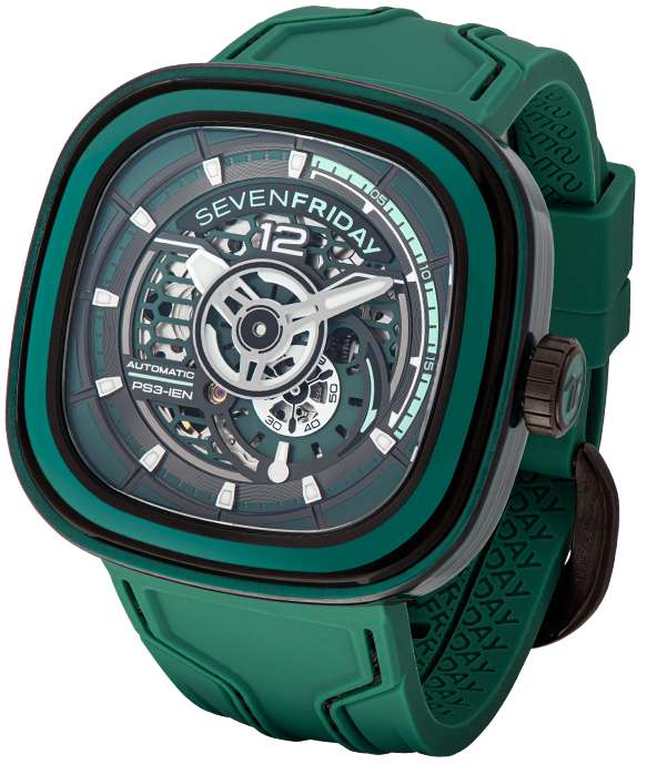 SevenFriday PS3 05 Chromatic Carbon Green