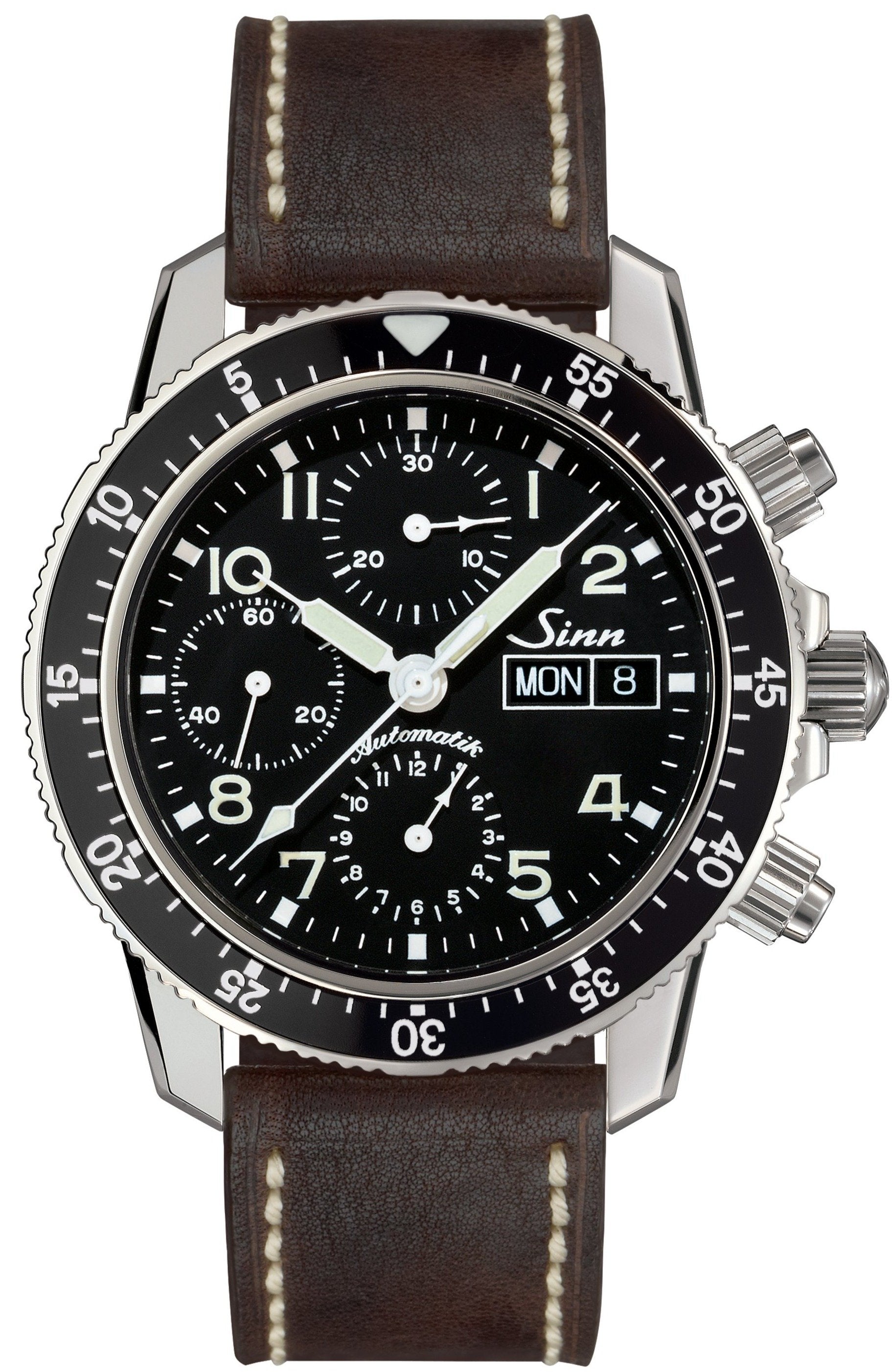Sinn Watch Flieger Chronograph 103 St Sa Vintage Leather