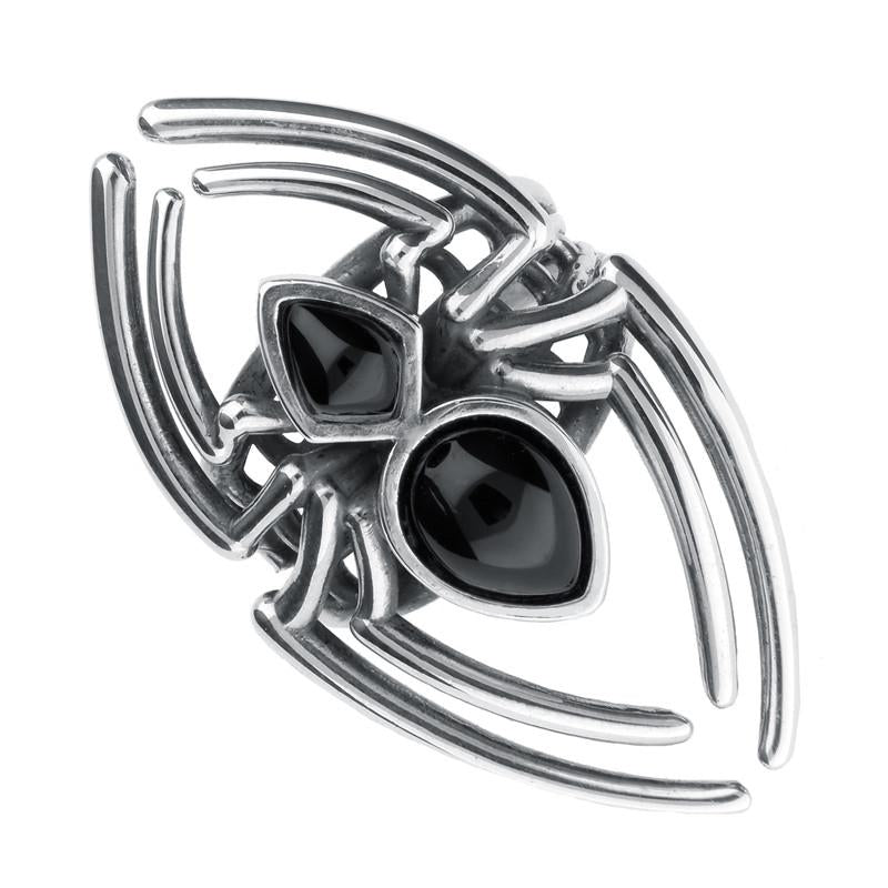 Sterling silver spider best sale ring