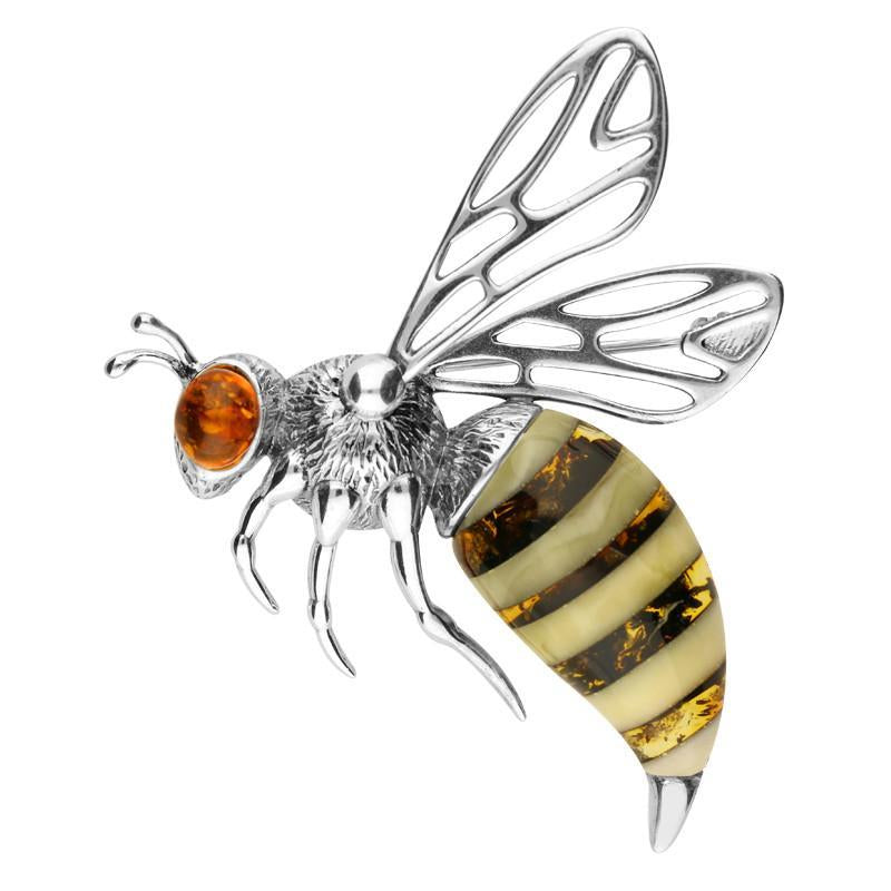Silver on sale bee pin