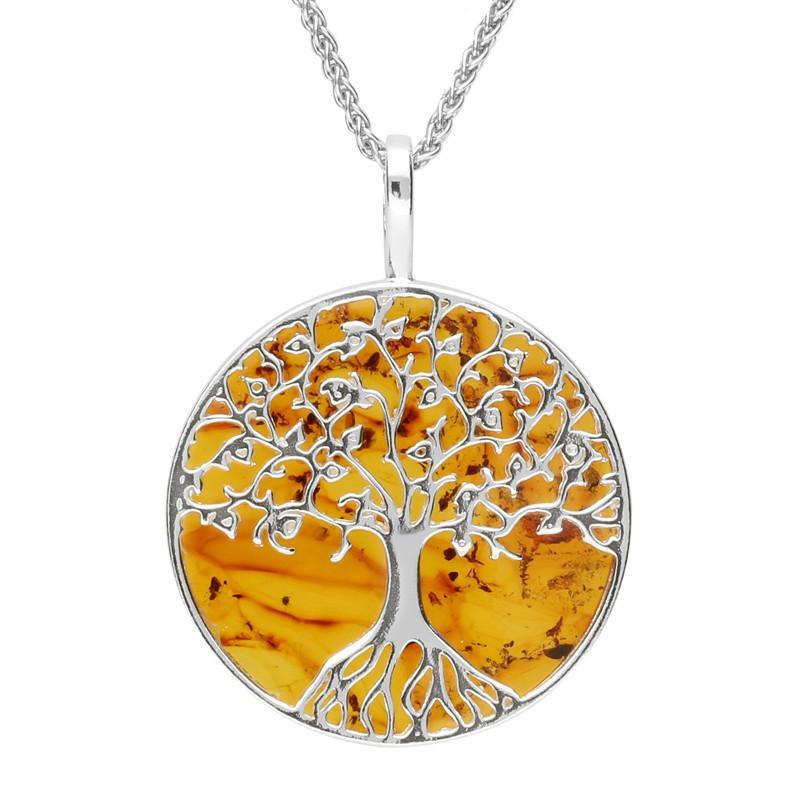Amber best sale tree jewellery