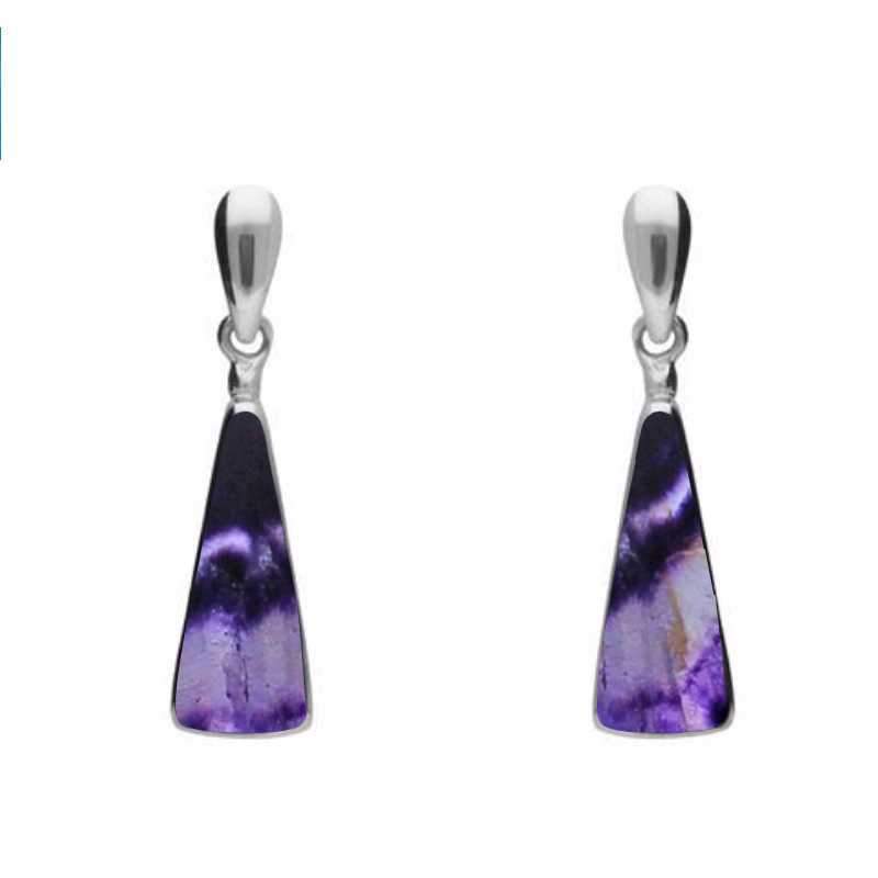 Blue john earrings new arrivals