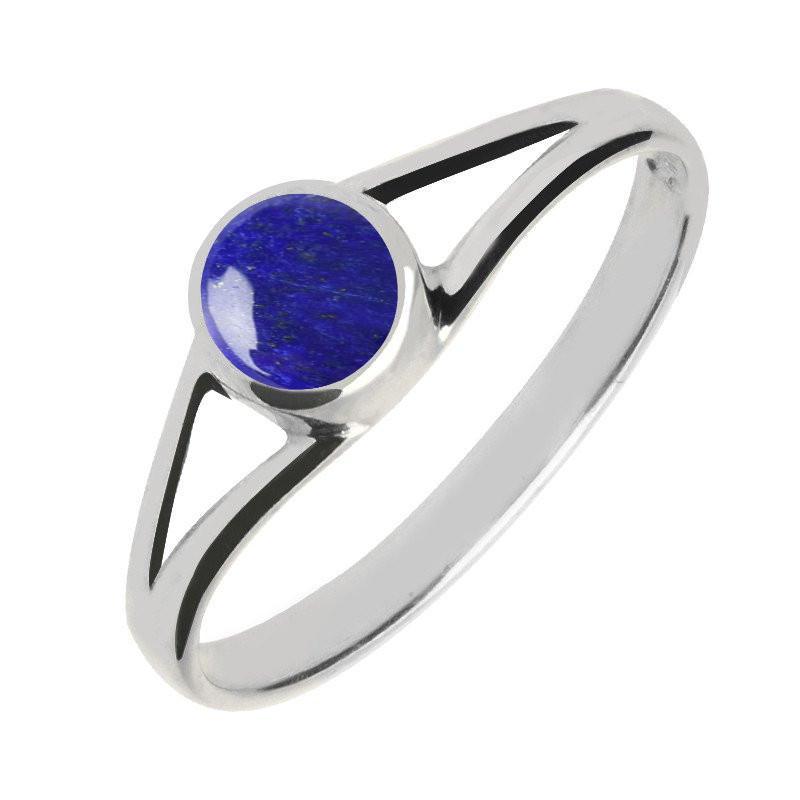 Mens sterling clearance silver lapis rings