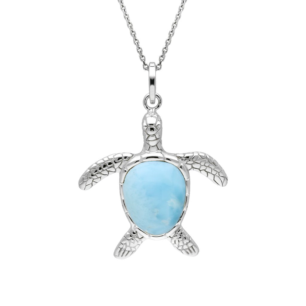 Turtle sales charm necklace