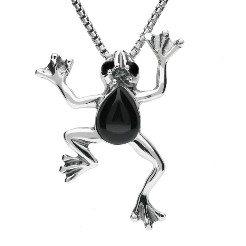 Sterling silver online frog jewelry