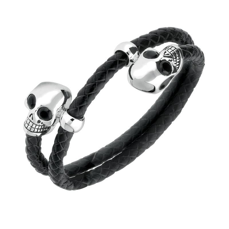 Sterling skull new arrivals bracelet