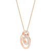 Swarovski Hollow Rose Gold White Crystal Pendant Medium 5349418
