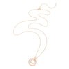 Swarovski Hollow Rose Gold White Crystal Pendant Medium 5349418