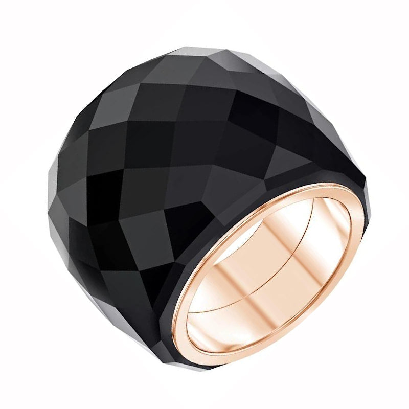 Swarovski nirvana ring deals black