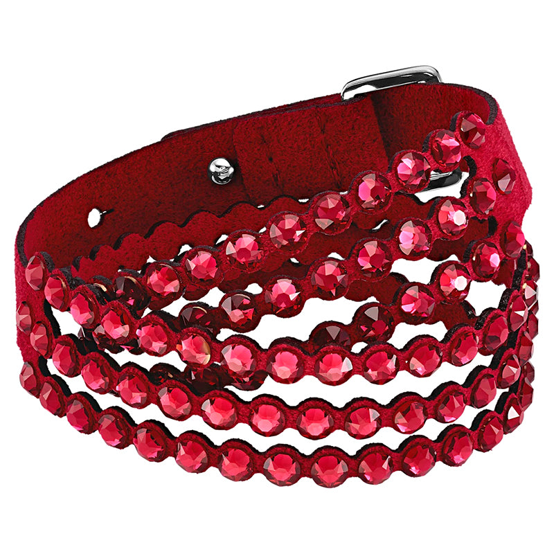 Swarovski Red Crystal Choker Bracelet 5511701 C W Sellors Fine Jewellery
