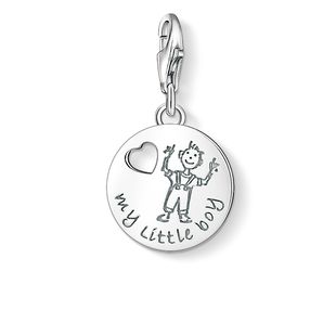 Thomas Sabo Charm Club Sterling Silver My Little Boy Charm D 1057 001 12 C W Sellors Fine Jewellery