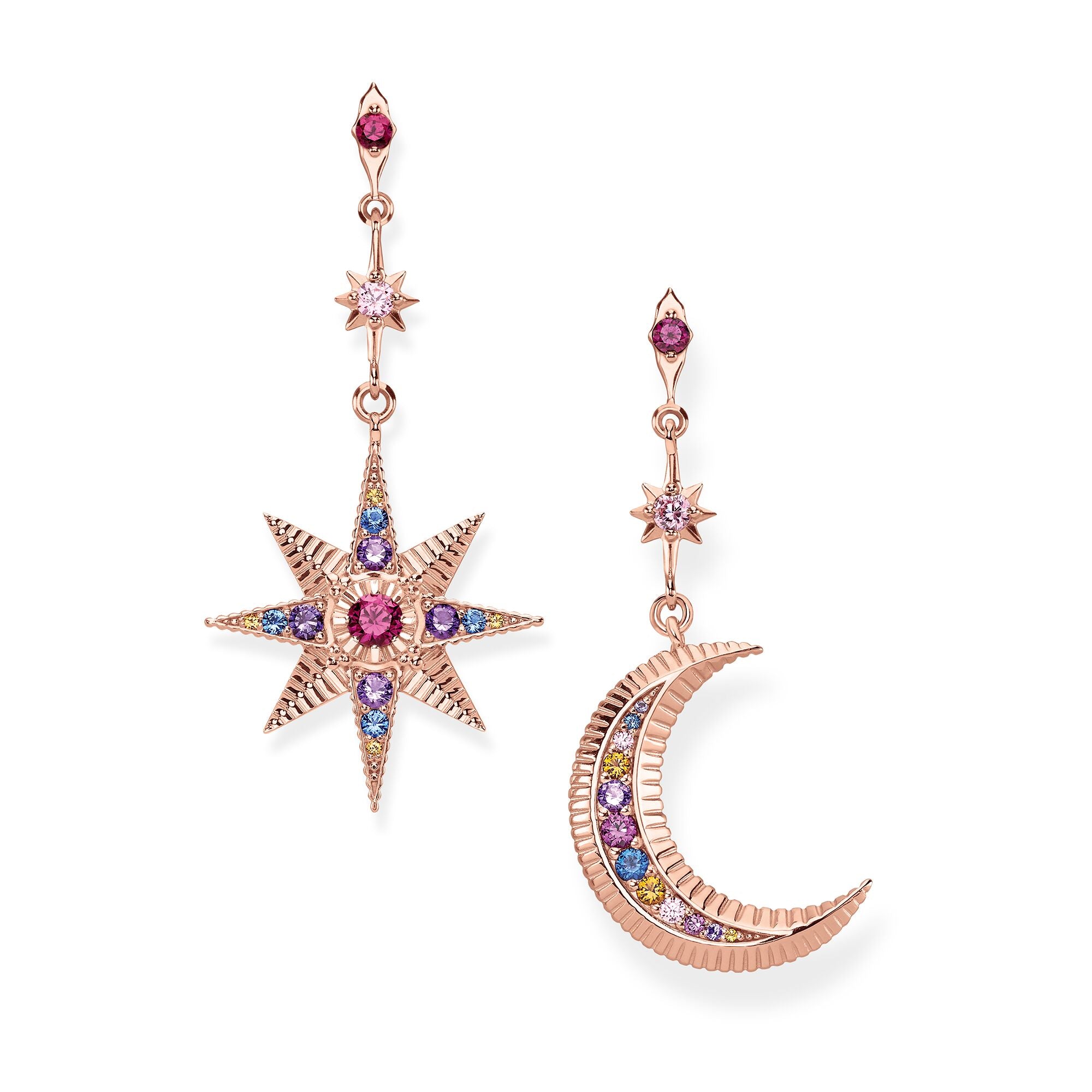 Thomas sabo star moon earrings store
