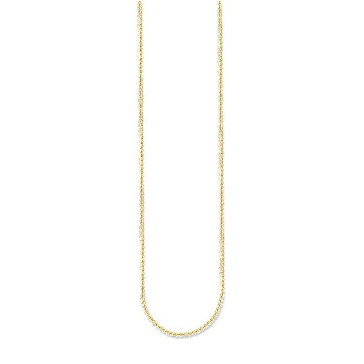 Thomas Sabo Glam And Soul Yellow Gold Venezia Chain 80cm KE1106