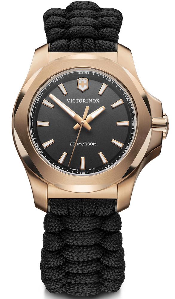 Victorinox Swiss Army Watch I.N.O.X. V Black Rose Gold 241880 C W Sellors Luxury Watches