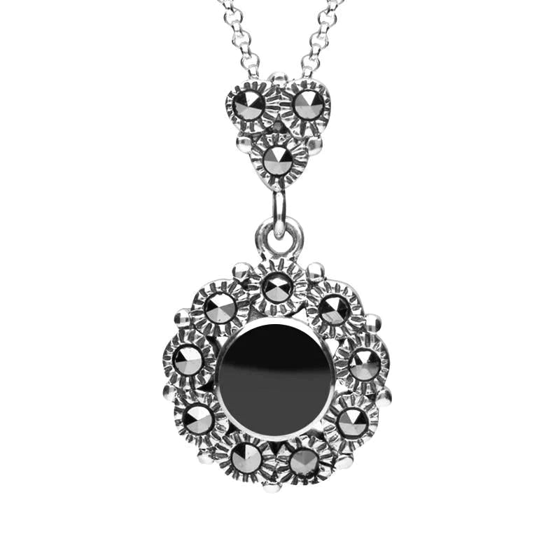 Beaded discount drop necklace
