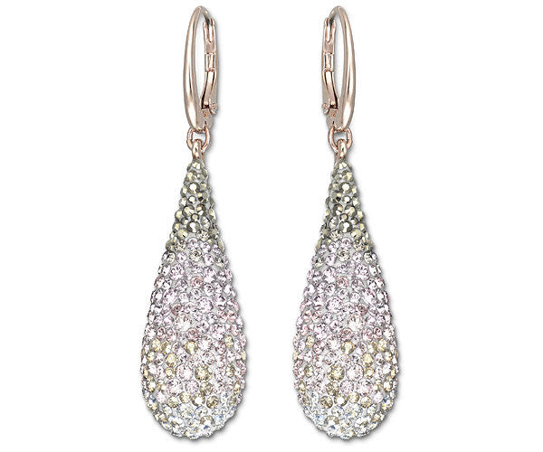 Swarovski Earring Abstract Nude Pierced Rose Gold