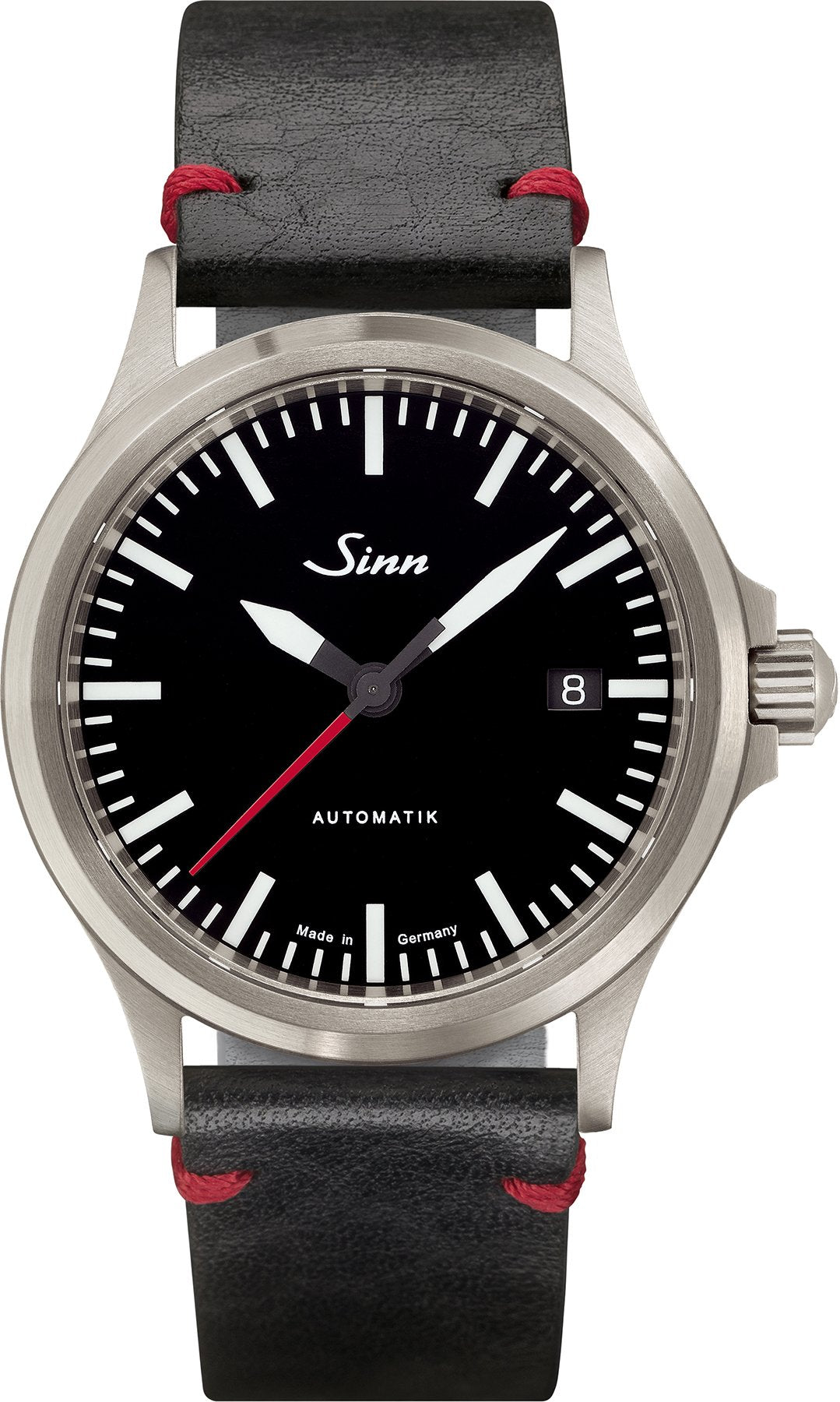 Sinn 556 I RS Leather Black Vintage Cowhide Watch Leather